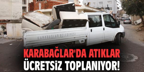 Karabağlar’da Atık Toplama Hizmeti Hız Kazandı!