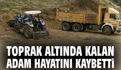 Kepçe Operatörüne Toprak Kayması: Genç Hayatını Kaybetti