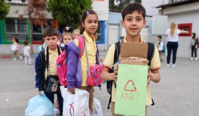 Buca’da çocuklar sıfır atık konusunda bilinçlendiriliyor
