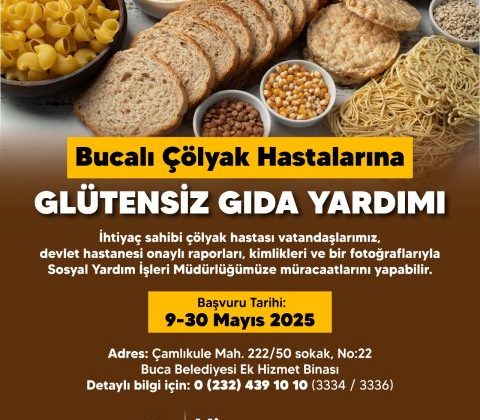 Buca Belediyesi’nden çölyak hastalarına müjde