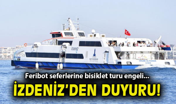 İZDENİZ’den Vapur Seferlerine Duyuru!