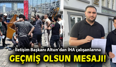 İletişim Başkanı’ndan İHA Çalışanlarına Destek