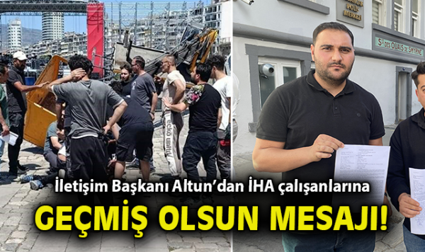 İletişim Başkanı’ndan İHA Çalışanlarına Destek
