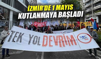 İzmir’de 1 Mayıs Coşkusu Gündoğdu’da Yaşanıyor!