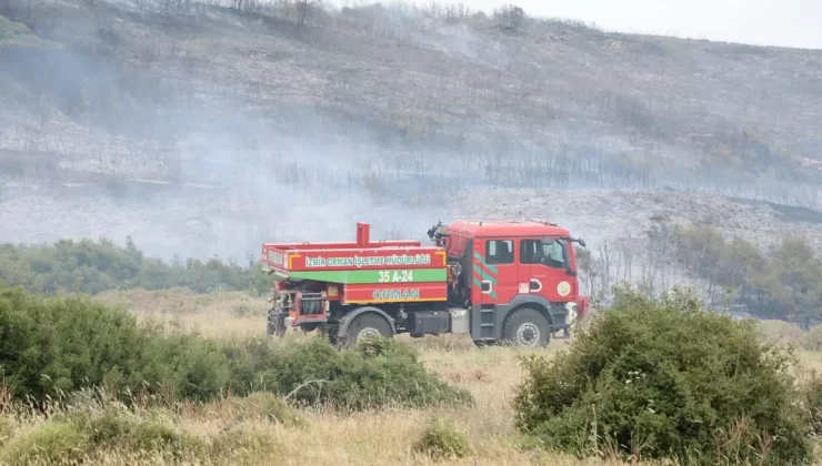 Foça ve Urla’daki Yangınlar Kontrol Altına Alındı