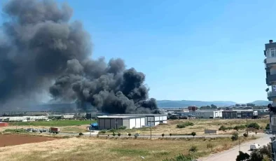 Torbalı’da Fabrikada Büyük Yangın: İtfaiye Mücadele Ediyor!