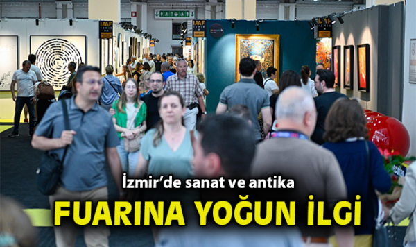 İzmir Sanat Fuarı’nda Sanat Dolu Günler!