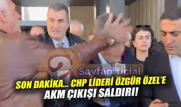 Özgür Özel’e Yumruklu Saldırı: Saldıgan Gözaltında!