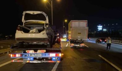 TEM Otoyolu’nda Kaza: Üç Yaralı, Trafik Etkilendi!