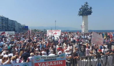 İzmir’de 1 Mayıs Coşkusu Gündoğdu’da Yaşanıyor!