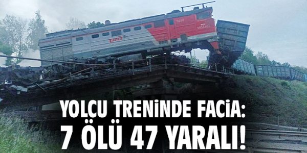 Rusya’da Tren Kazası: 7 Ölü, 47 Yaralı!