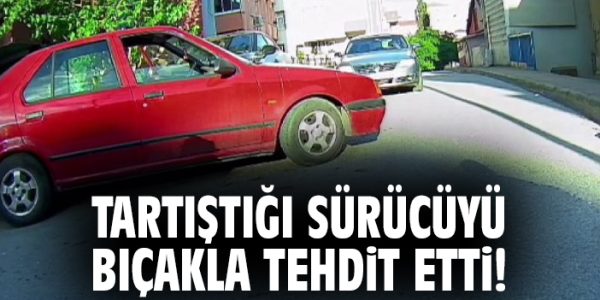 Bıçaklı Tartışma: Genç Kızın Panik Anları Kamerada!