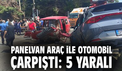 Atakum’da Feci Kaza: 5 Yaralı!