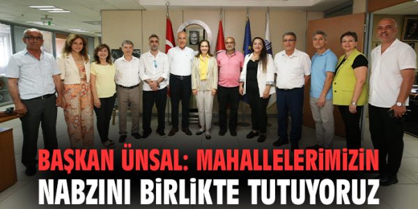 Karşıyaka’da Başkan Ünsal, Muhtarlarla Bayramlaştı