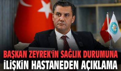 Zeyrek’in Sağlık Durumu: Yoğun Bakımda Mücadele Devam Ediyor