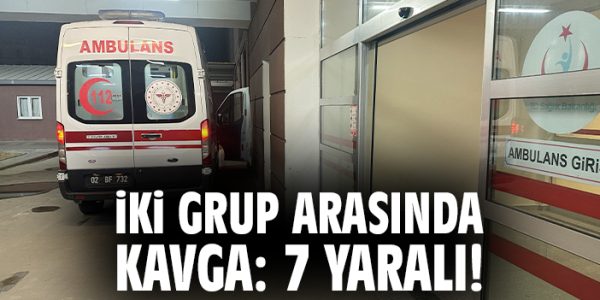 Sincik’te Kavga: 7 Yaralı, 5’i Kadın!