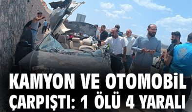 Başur Köprüsü’nde feci kaza: 1 ölü, 4 yaralı!