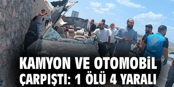 Başur Köprüsü’nde feci kaza: 1 ölü, 4 yaralı!