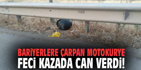 Genç Motokurye Hayatını Kaybetti: Kaza Şoku!
