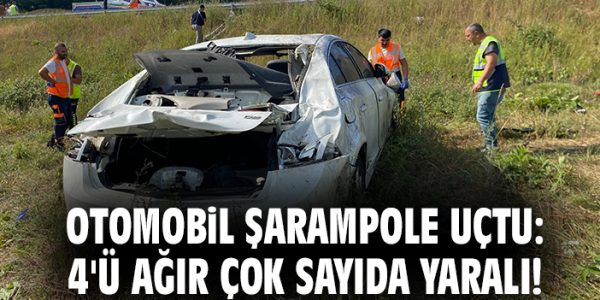 Sevindikli’de feci kaza: 8 yaralı!