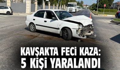 Manavgat’ta Kaza: 5 Yaralı, İnceleme Başlatıldı!