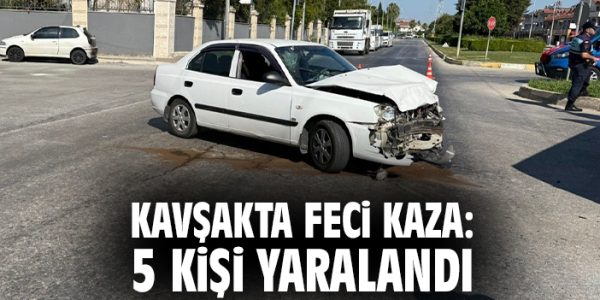 Manavgat’ta Kaza: 5 Yaralı, İnceleme Başlatıldı!