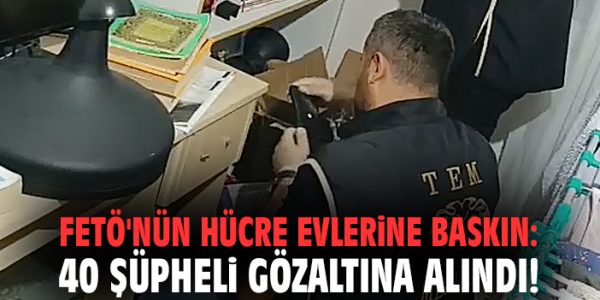 FETÖ’ye İzmir Merkezli Büyük Operasyon Düzenlendi!