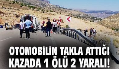 Malatya’da Kaza: Bir Ölü, İki Yaralı!