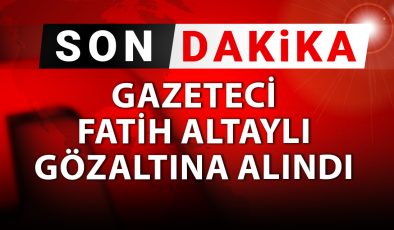 Fatih Altaylı’ya Cumhurbaşkanına Tehdit Soruşturması