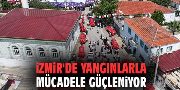 İzmir’de Yangınla Mücadele İçin 85 Yeni Tanker!