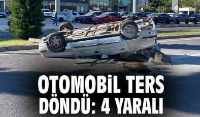 Beton Mikseri ile Otomobil Çarpıştı: 4 Yaralı!