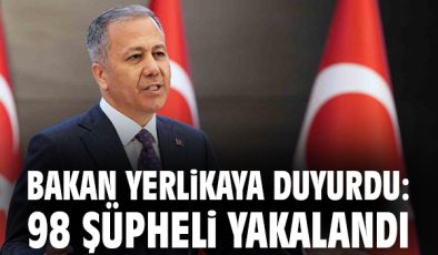 Yasa Dışı Bahis Operasyonunda 98 Şüpheli Yakalandı