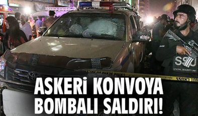 Pakistan’da Askeri Konvoya Kanlı Saldırı!
