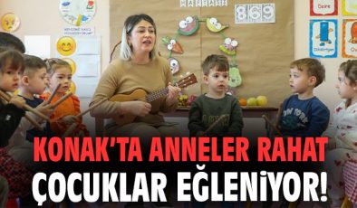 Konak’ta Anneler İçin Yeni Oyun Evi Hizmeti!