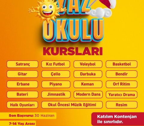 ÇOCUKLAR İÇİN DOLU DOLU BİR YAZ EFES SELÇUK’TA: KAYITLAR BAŞLIYOR