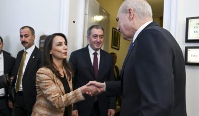 Numan Kurtulmuş’tan DEM Parti’ye ziyaret: “Mesele Meclis’te konuşulabilecek noktaya gelmiştir”