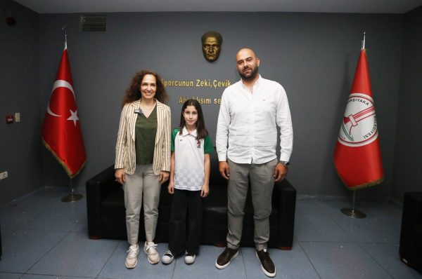 Küçük başkanın hayali gerçek oldu