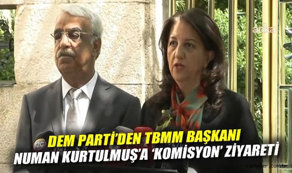 DEM Parti’den TBMM’de Barış Komisyonu Hamlesi