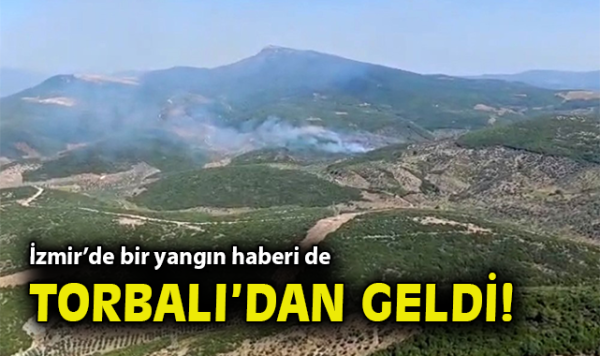 Torbalı’da Orman Yangınına Hızla Müdahale Ediliyor