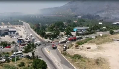 Foça’daki Orman Yangını 5 Saatte Kontrol Altında!