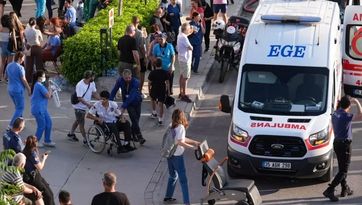 İzmir Hastanesinde Yangın Sonrası Hizmetler Başladı!
