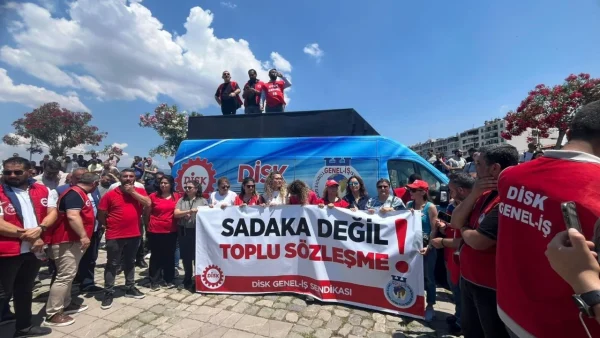 İzmir’de grev beşinci gününde