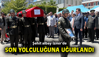Şehit Albay İsmail Haldun Maden’e Veda Töreni