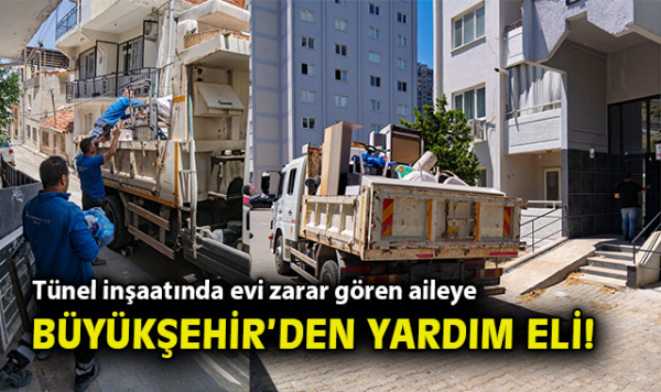 İzmir’den Tünel Mağduru Aileye Destek Eli!