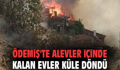 Ödemiş’te Yangın: 81 Yaşındaki Adam Can Verdi!