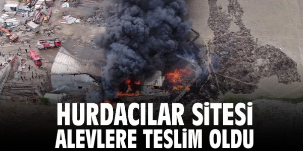 Hurdacılar Sitesi’nde Korkutan Yangın!