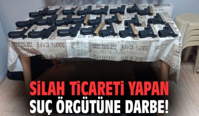 Yasa Dışı Silah Ticareti Çökertildi: 9 Tutuklama!