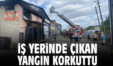 Cami Balkon İşletmesinde Yangın Panik Yarattı!