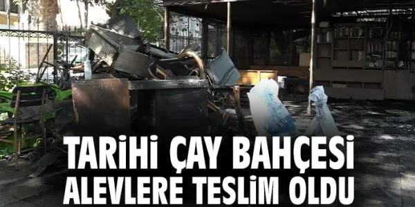İtfaiye Yangını Kısa Sürede Söndürdü, Tarihi Kayıp!