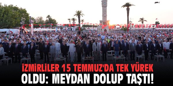 İzmir’de 15 Temmuz Darbe Girişimi Anıldı!